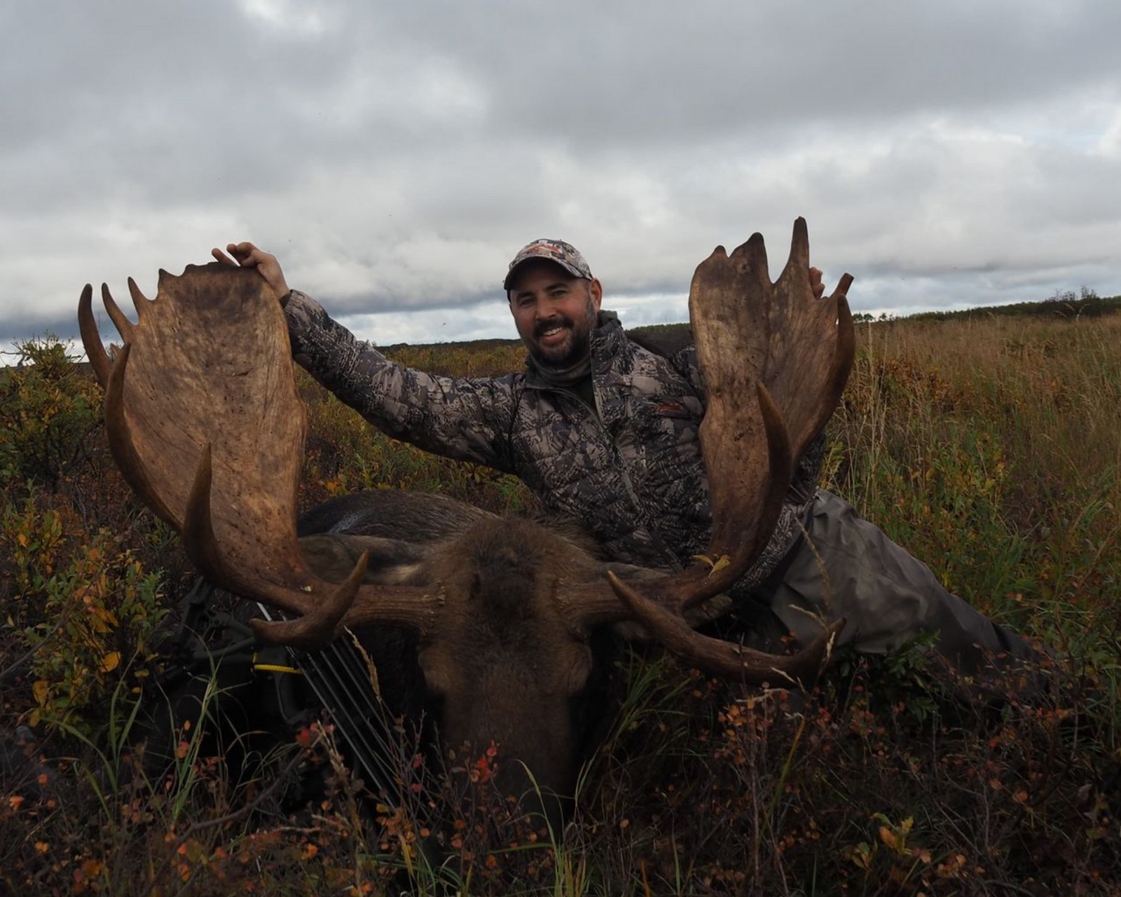 Single Bevel Broadhead Pass Through on Alaska Moose Hunt