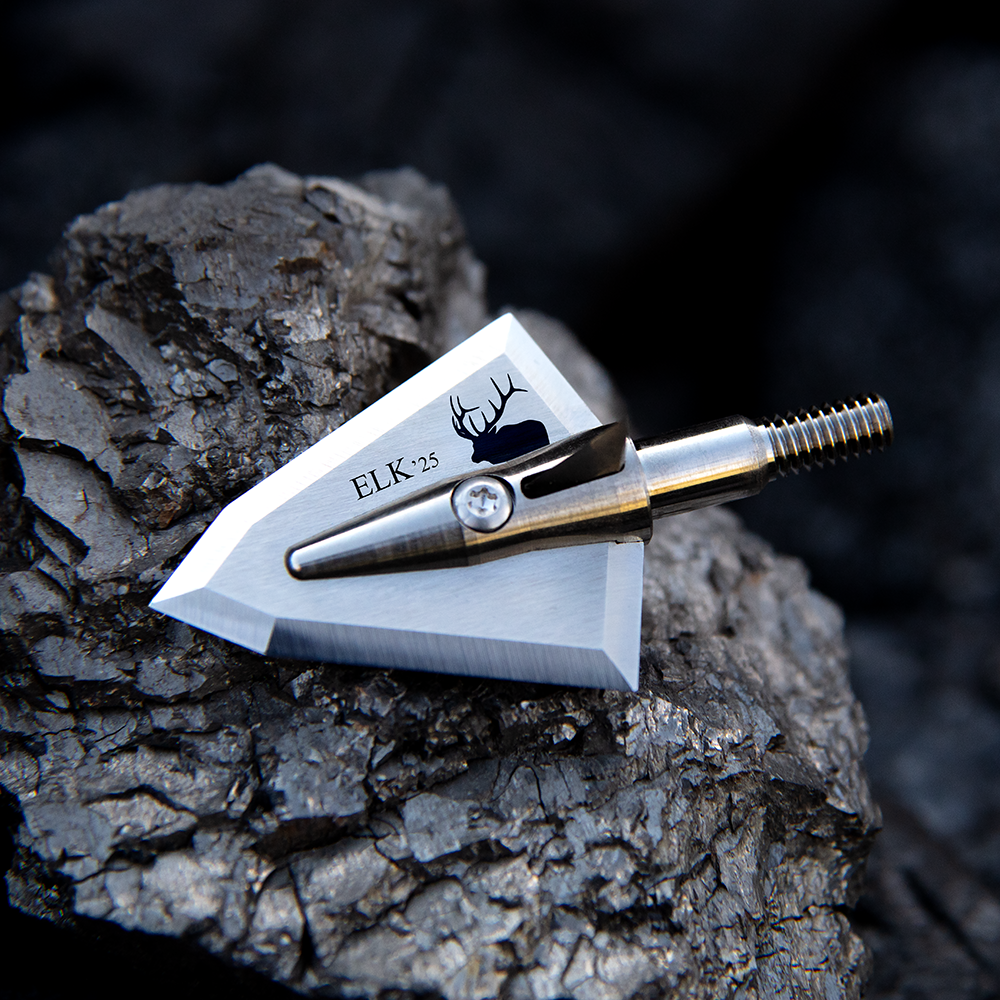 elk 2025 s series broadhead with limited edition elk silhouette