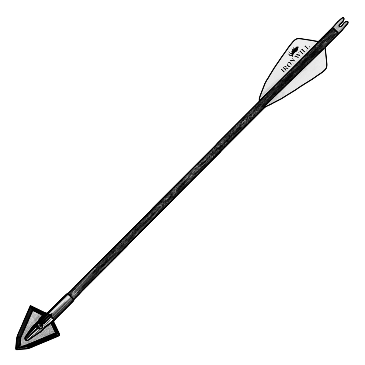 Black and White Arrow Tattoo: Simple, Bold, Powerful