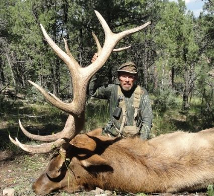 Great Blood Trail on a Great Elk