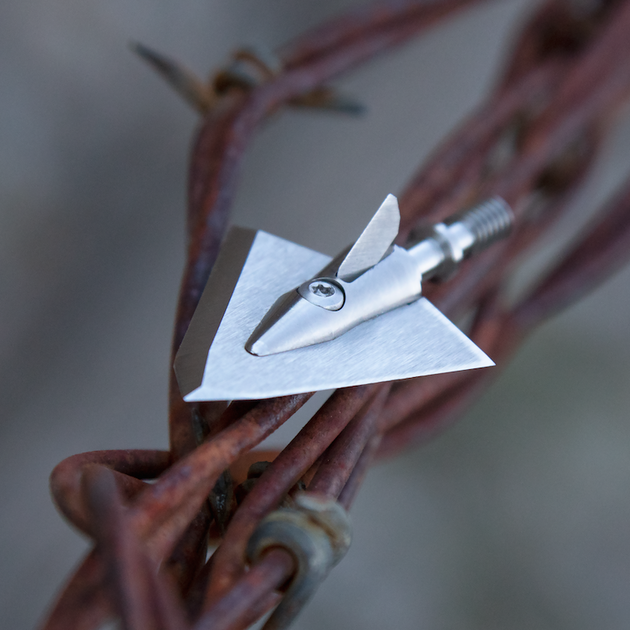 100 Grain Single Bevel Broadhead Iron Will Outfitters