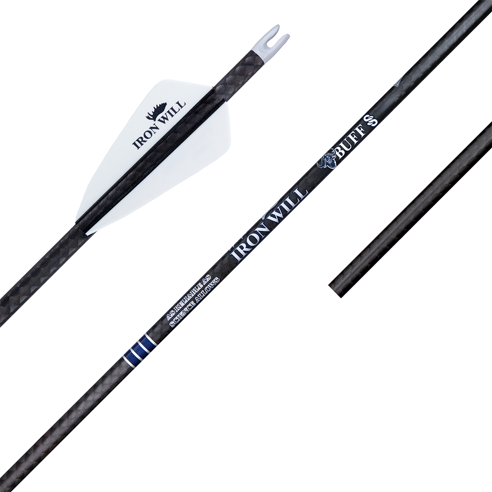 Iron Will Buff SS Heavy Arrows for Dangerous Game Bow Hunting