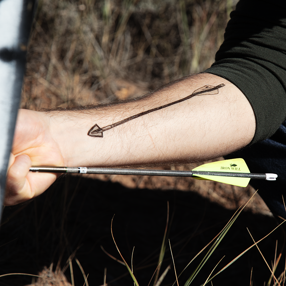 Arrow Temporary Tattoo