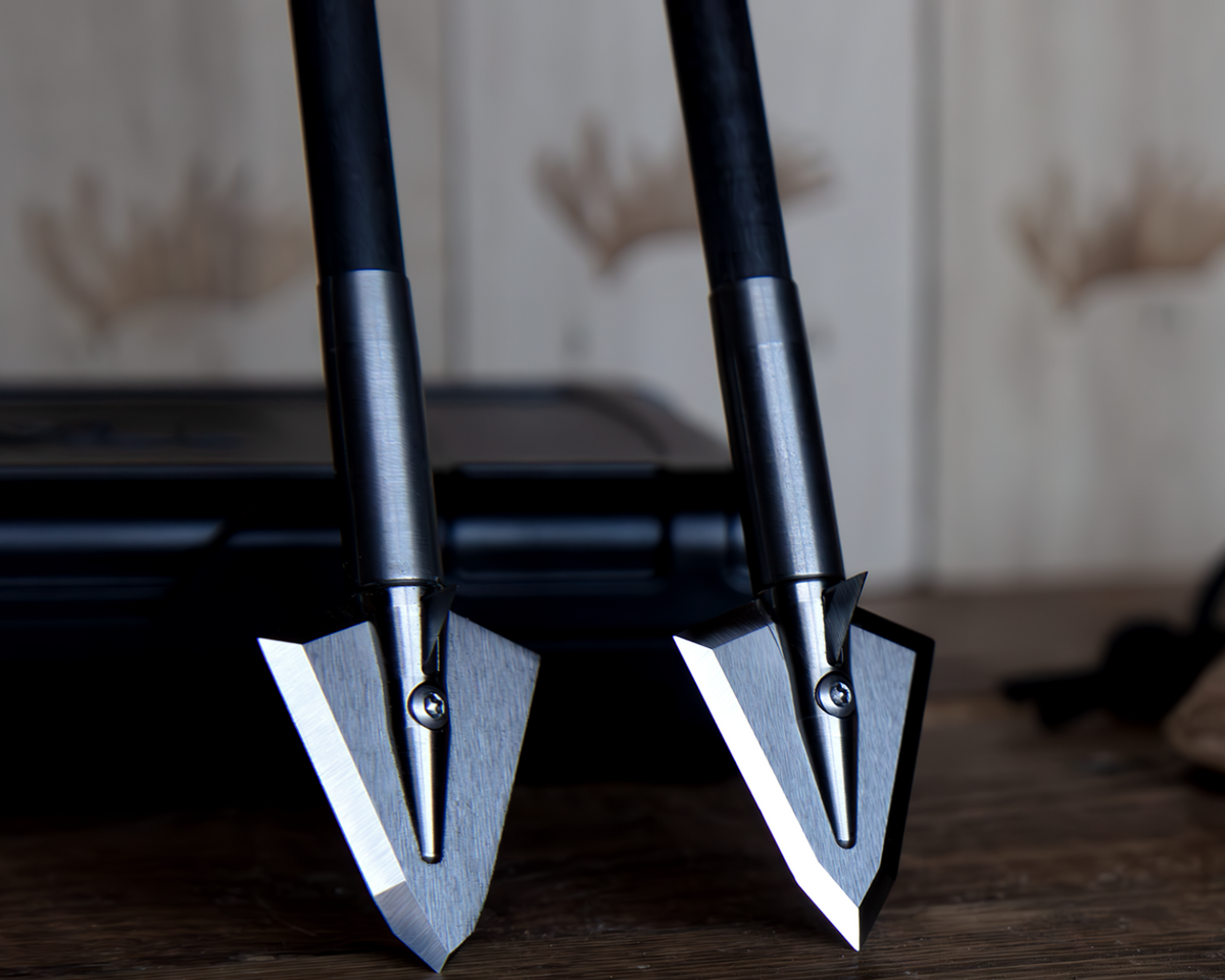 Single Bevel Vs Double Bevel Broadheads Iron Will Outfitters