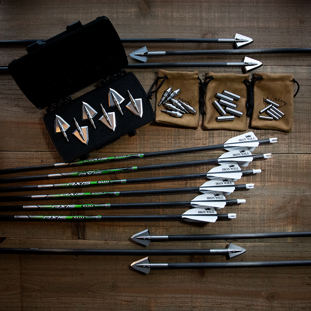 Precision Machined Custom Built Arrows | Iron Will Outfitter – Iron ...